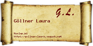 Göllner Laura névjegykártya